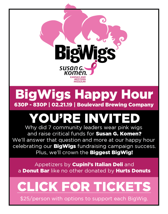 2019 bigwigs happy hour celebration invitation